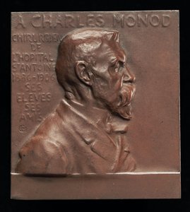 Alexandre-Charles Monod, Chirurg [Vorderseite], ca. 1906 von Alexandre Louis Marie Charpentier