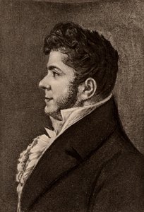 Porträt des französischen Romanciers Stendhal von Alexandre Marie Longuet
