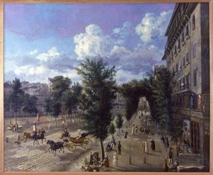Grands Boulevards, Paris, ca. 1800