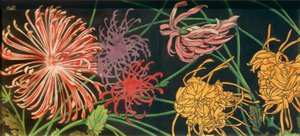 Chrysanthemen von Alexandre de Riquer i Inglada