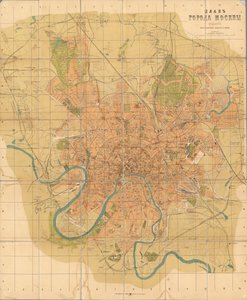 Plan von Moskau
