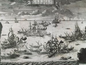 Die Schlacht von Grengam am 27. Juli 1720, 1721