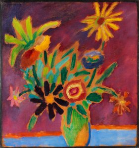 Bunte Blumen, 1915 von Alexei Javlensky von