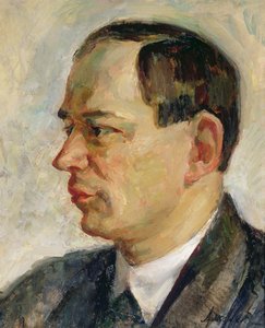 Porträt von Vissarion Schebalin (1902-63) 1933