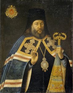 Theodosius Yankovsky, Erzbischof von St. Petersburg und Prior des Alexander-Newski-Klosters, 1770er