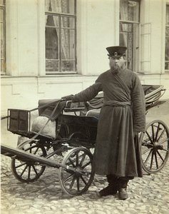 Ein Kutscher von Alexei Sergeevich Mazurin