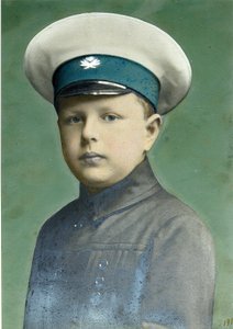 Porträt des Sohnes von Alexei Sergeevich Mazurin