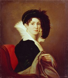 Porträt von Maria Petrovna Buyalskaya von Alexei Yegorovich Yegorov