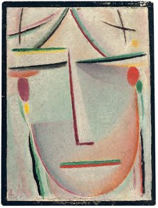 Abstrakter Kopf, ca. 1921 von Alexej von Jawlensky