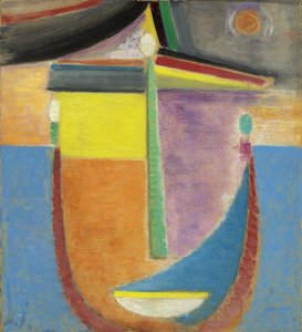 Abstrakter Kopf: Komposition, 1924