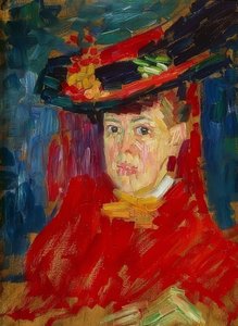 Bildnis Marianne von Werefkin von Alexej von Jawlensky