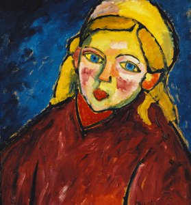 Kind mit blauen Augen von Alexej von Jawlensky
