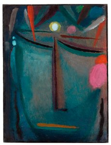 Gesicht Christi, Dornenkrone, 1918 von Alexej von Jawlensky