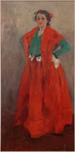 Helene im spanischen Kostüm von Alexej von Jawlensky