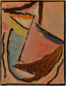 Meditation Kleiner abstrakter Kopf, 1934