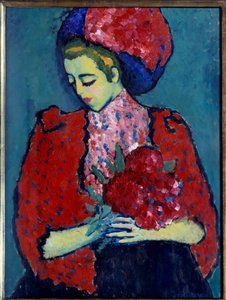 Pfingstrosenmädchen von Alexej von Jawlensky