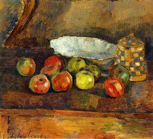 Stilleben mit Äpfeln, ca. 1907 von Alexej von Jawlensky