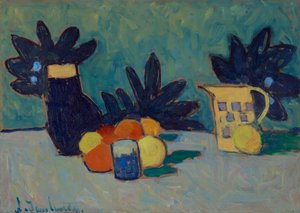 Stillleben mit Früchten von Alexej von Jawlensky