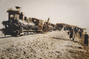 Das Borki-Zugunglück am 29. Oktober von Alexey Mikhaylovich Ivanitsky