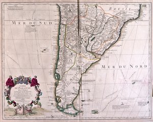 Paraguay und Chile - von A von Alexis Hubert Jaillot