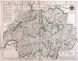 Schweiz von Alexis Hubert Jaillot