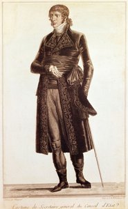 Kostüm des Generalsekretärs des Staatsrats, ca. 1804-10