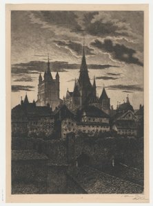 Ansicht von Lausanne