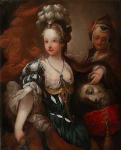 Judith mit dem Kopf des Holofernes, Mitte des 18. Jahrhunderts von Alexis Grimou