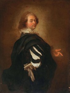 Selbstporträt, frühe 1730er Jahre von Alexis Grimou