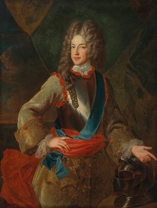 Porträt von Prinz James Francis Edward Stuart, genannt Der Alte Prätendent, 1710er Jahre von Alexis Simon Belle