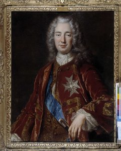 Porträt eines Ritters des Heiligen Geistes von Alexis Simon Belle