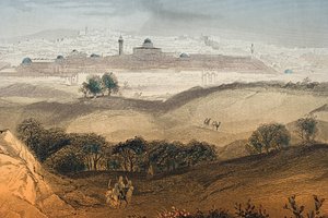 Jerusalem, graviert von Albert Henry Payne (1812-1902) Frontispiz zu 