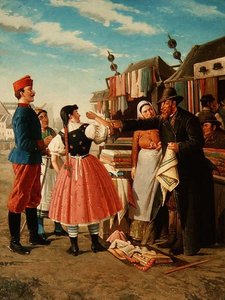 Ein Stoffhändler