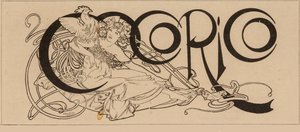 Titel der Zeitschrift Cocorico, 1898