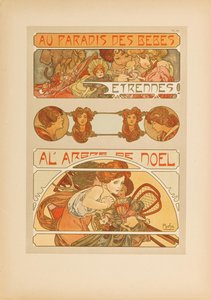 Dekorative Dokumente, 1902 von Alfons Marie Mucha