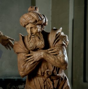 Nikodemus (Detail) von Alfonso Lombardi