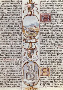 Darstellung der Westgotenkönige Athaulf und Sigeric, aus "Genealogía de los reyes de España" von Alonso de Cartagena