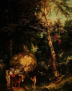 Überquerung des Baches von Alfred Edward Chalon