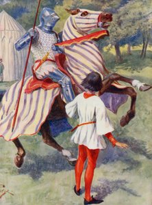 Merrie England: Ein junger Ritter von Alfred (after) Pearse