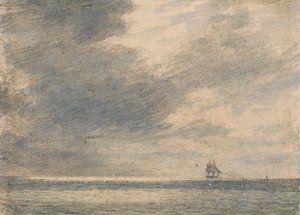 Abend auf See von Alfred Abram Constable