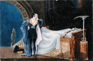 Der Atheist betrachtet den Leichnam seiner Frau von Alfred B. (after) Clayton