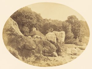 Babbicombe, vom Strand aus von Alfred Batson