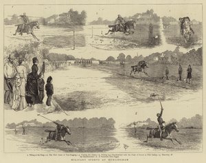 Militärsport in Hurlingham von Alfred Chantrey Corbould