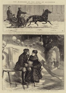 Die Hochzeit des Herzogs von Edinburgh von Alfred Chantrey Corbould