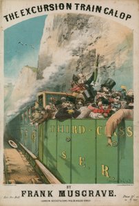 Musikpartitur: Der Ausflugszug-Galopp von Frank Musgrave