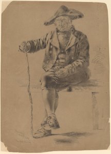 Der alte Soldat - Bernkastel von Alfred Cornelius Howland