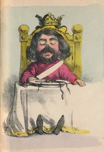 Heinrich I., 1856 von Alfred Crowquill