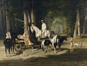 Monsieur und Madame Mosselman und ihre Töchter