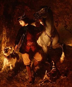 Junger Reiter von Alfred Dedreux