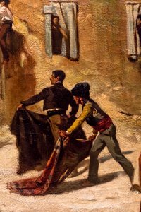 Kampf der Novillos (Detail)